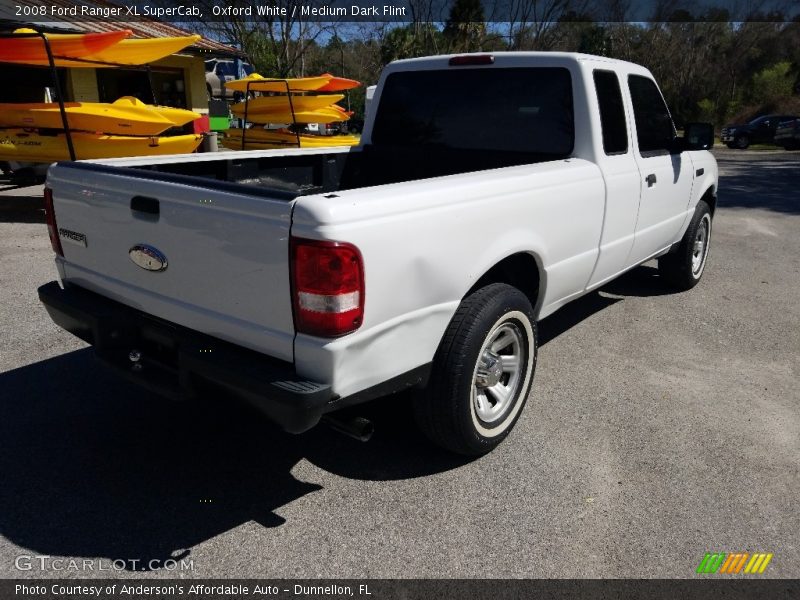 Oxford White / Medium Dark Flint 2008 Ford Ranger XL SuperCab