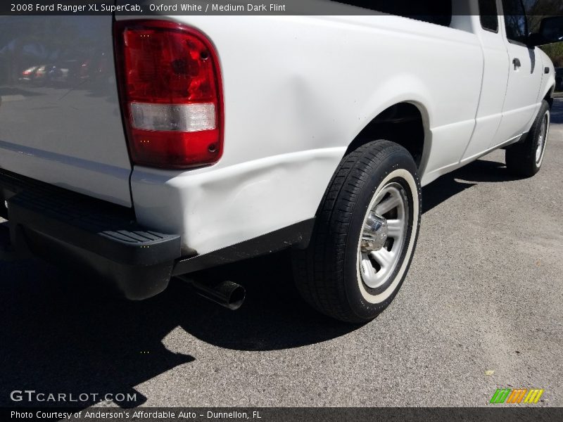 Oxford White / Medium Dark Flint 2008 Ford Ranger XL SuperCab