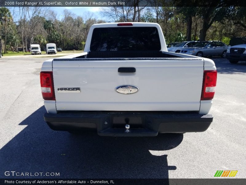Oxford White / Medium Dark Flint 2008 Ford Ranger XL SuperCab
