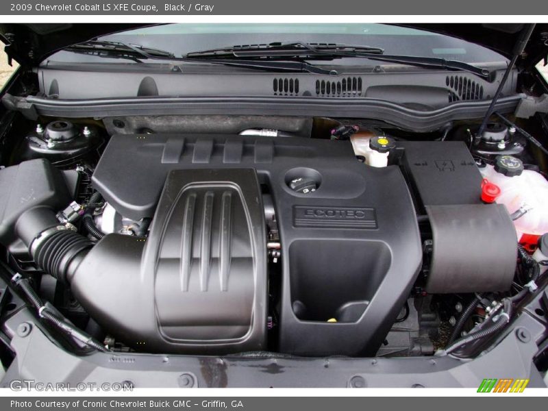 Black / Gray 2009 Chevrolet Cobalt LS XFE Coupe