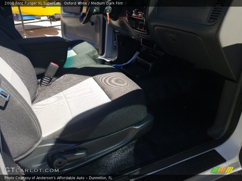 Oxford White / Medium Dark Flint 2008 Ford Ranger XL SuperCab
