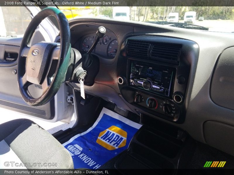Oxford White / Medium Dark Flint 2008 Ford Ranger XL SuperCab