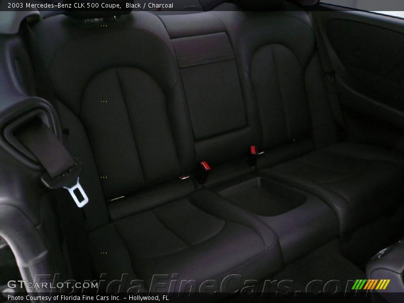 Black / Charcoal 2003 Mercedes-Benz CLK 500 Coupe