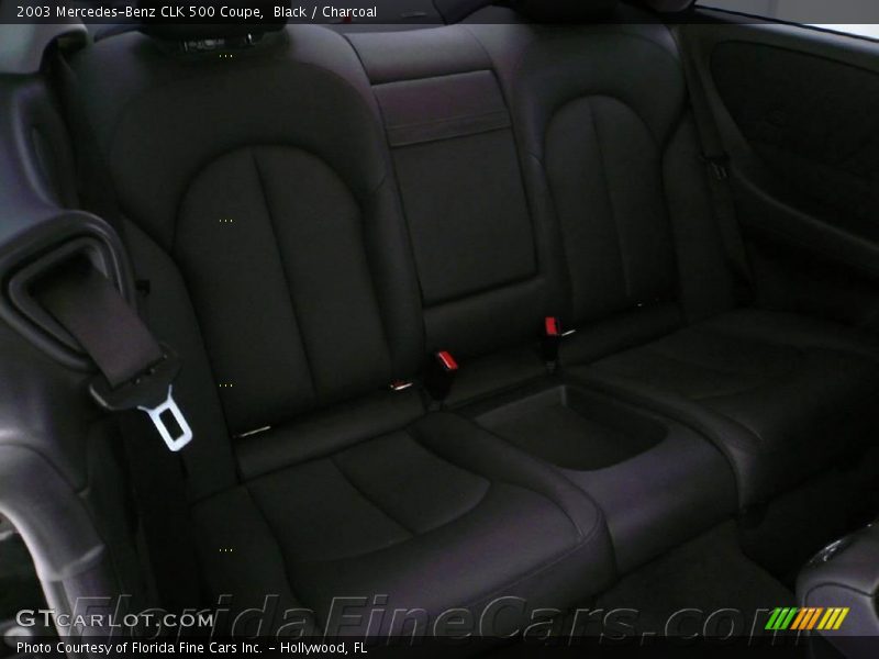 Black / Charcoal 2003 Mercedes-Benz CLK 500 Coupe