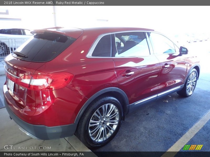 Ruby Red Metallic / Cappuccino 2018 Lincoln MKX Reserve AWD