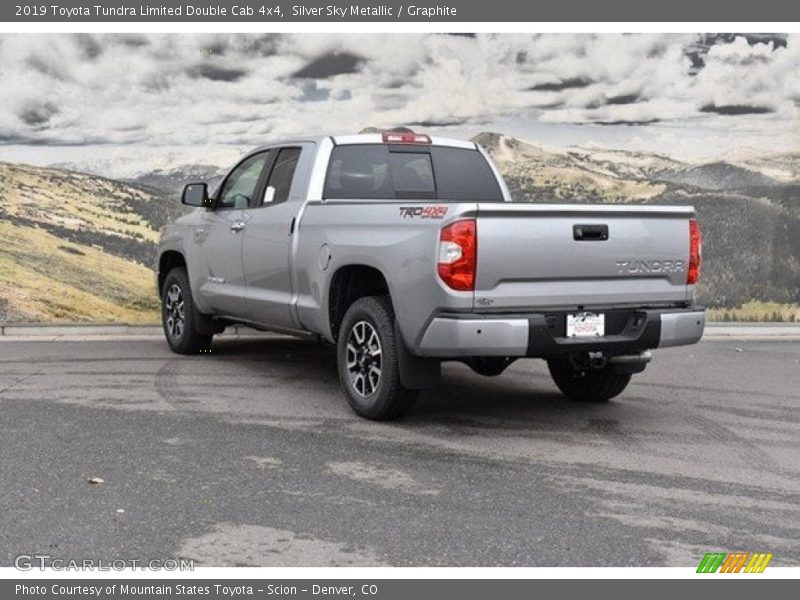 Silver Sky Metallic / Graphite 2019 Toyota Tundra Limited Double Cab 4x4