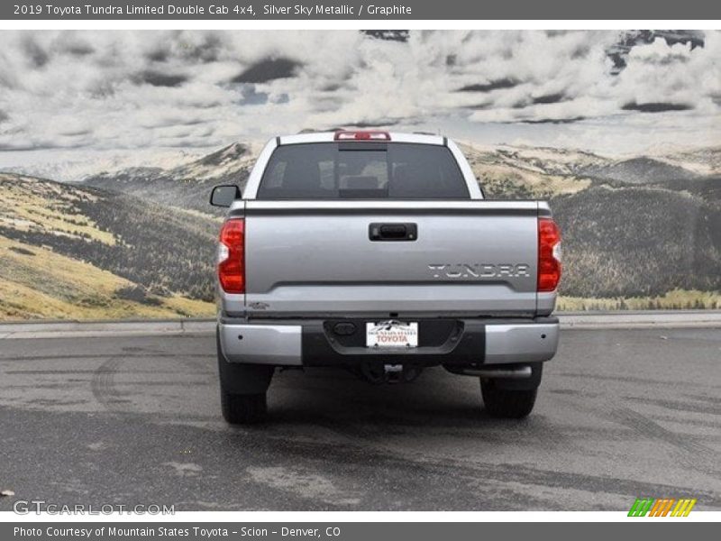 Silver Sky Metallic / Graphite 2019 Toyota Tundra Limited Double Cab 4x4