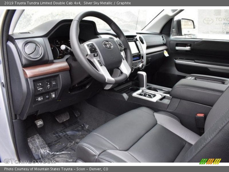 Silver Sky Metallic / Graphite 2019 Toyota Tundra Limited Double Cab 4x4