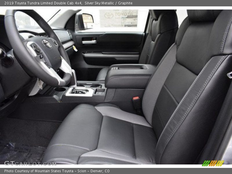 Silver Sky Metallic / Graphite 2019 Toyota Tundra Limited Double Cab 4x4