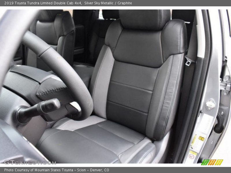 Silver Sky Metallic / Graphite 2019 Toyota Tundra Limited Double Cab 4x4