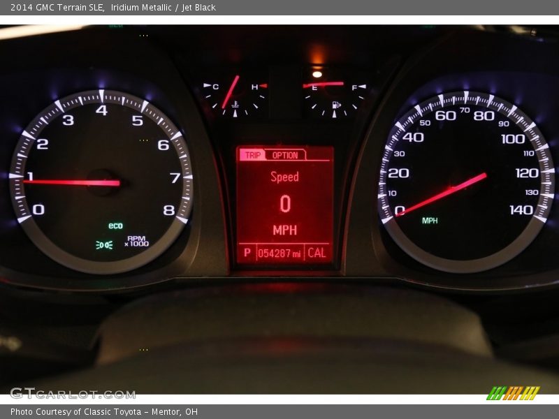 Iridium Metallic / Jet Black 2014 GMC Terrain SLE