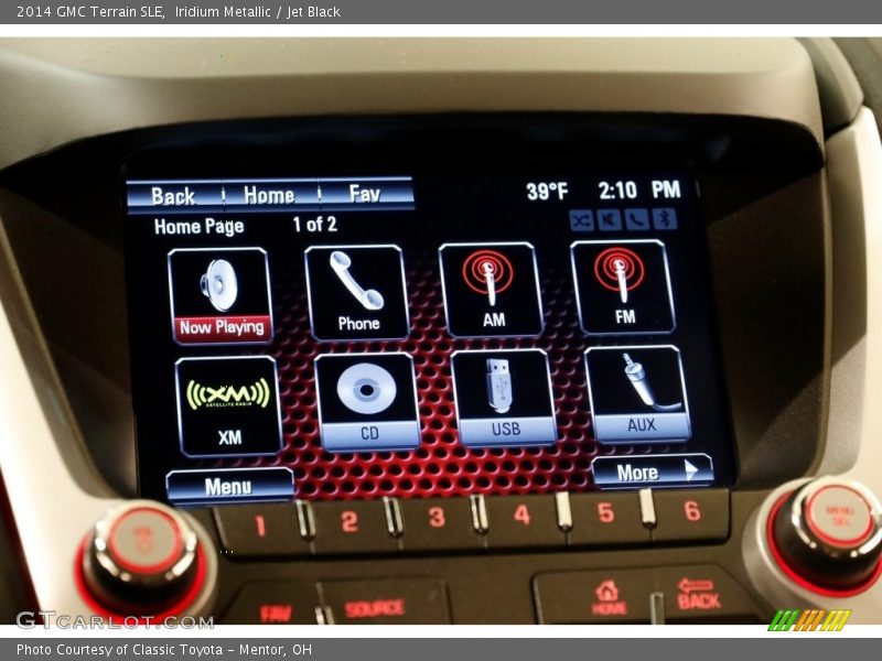 Iridium Metallic / Jet Black 2014 GMC Terrain SLE