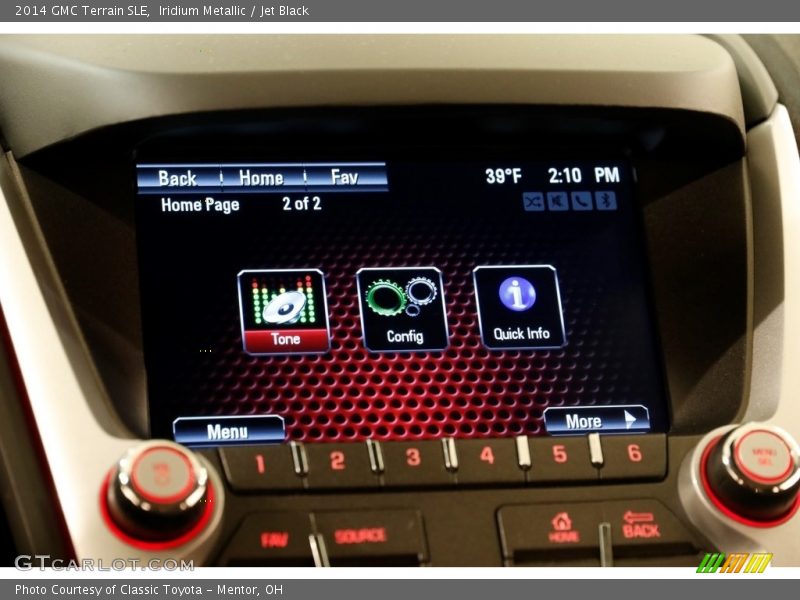 Iridium Metallic / Jet Black 2014 GMC Terrain SLE