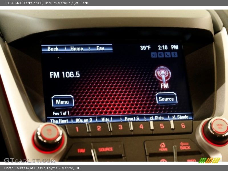 Iridium Metallic / Jet Black 2014 GMC Terrain SLE