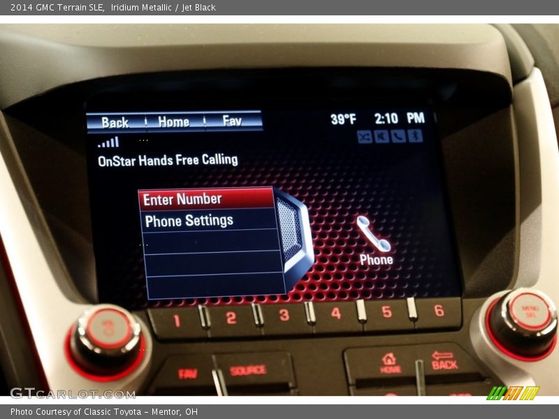 Iridium Metallic / Jet Black 2014 GMC Terrain SLE