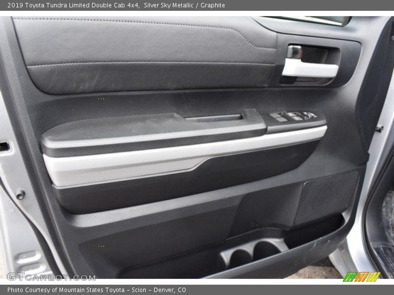 Silver Sky Metallic / Graphite 2019 Toyota Tundra Limited Double Cab 4x4