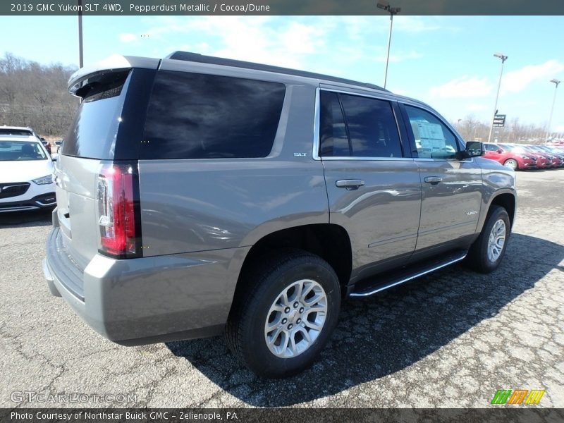 Pepperdust Metallic / Cocoa/Dune 2019 GMC Yukon SLT 4WD