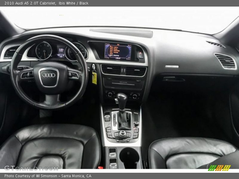 Ibis White / Black 2010 Audi A5 2.0T Cabriolet