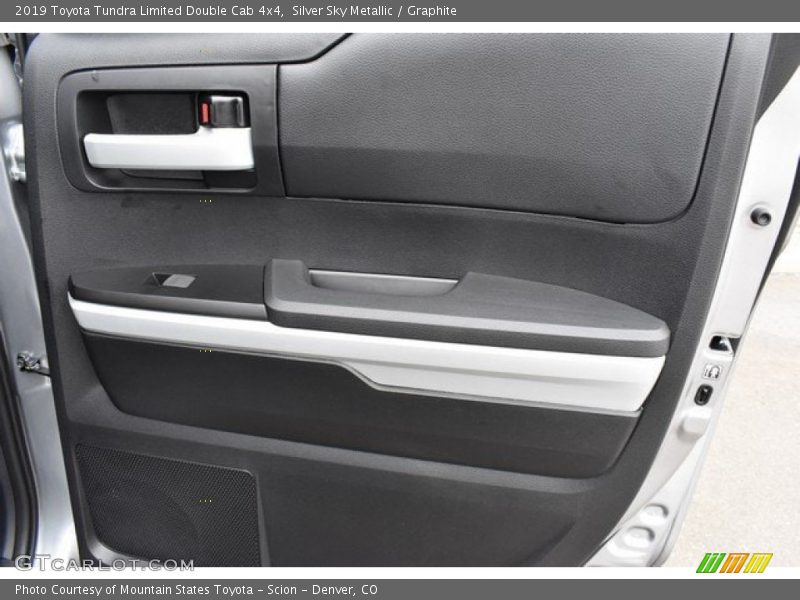 Silver Sky Metallic / Graphite 2019 Toyota Tundra Limited Double Cab 4x4