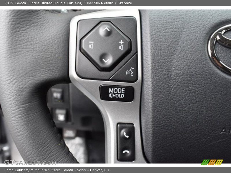 Silver Sky Metallic / Graphite 2019 Toyota Tundra Limited Double Cab 4x4