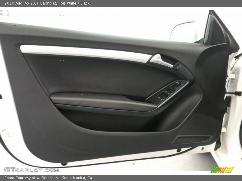 Ibis White / Black 2010 Audi A5 2.0T Cabriolet