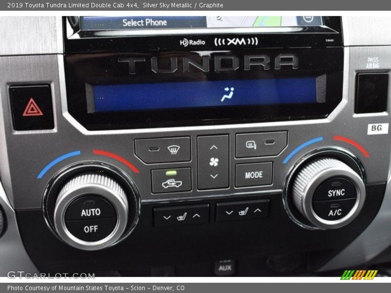 Silver Sky Metallic / Graphite 2019 Toyota Tundra Limited Double Cab 4x4