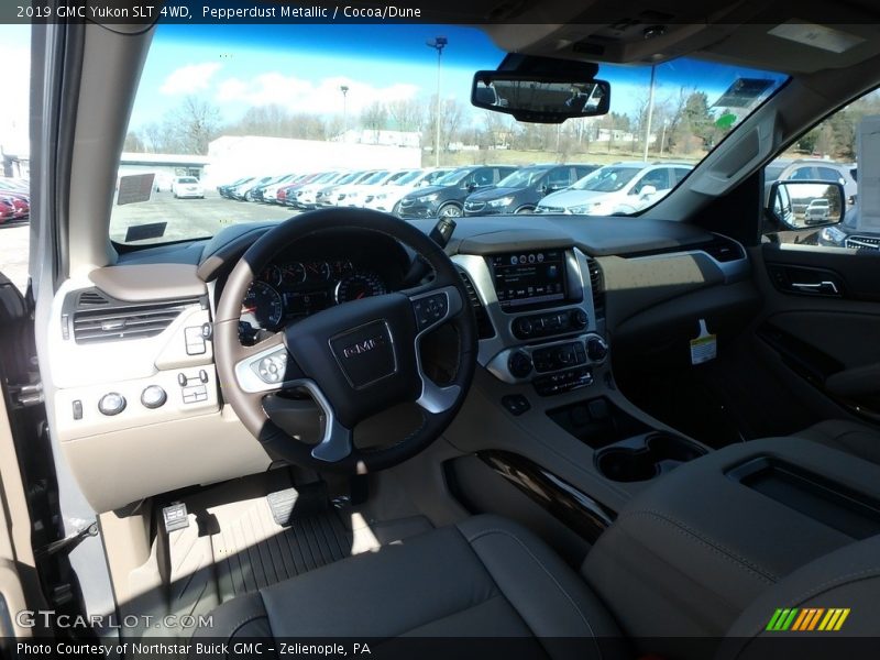 Pepperdust Metallic / Cocoa/Dune 2019 GMC Yukon SLT 4WD