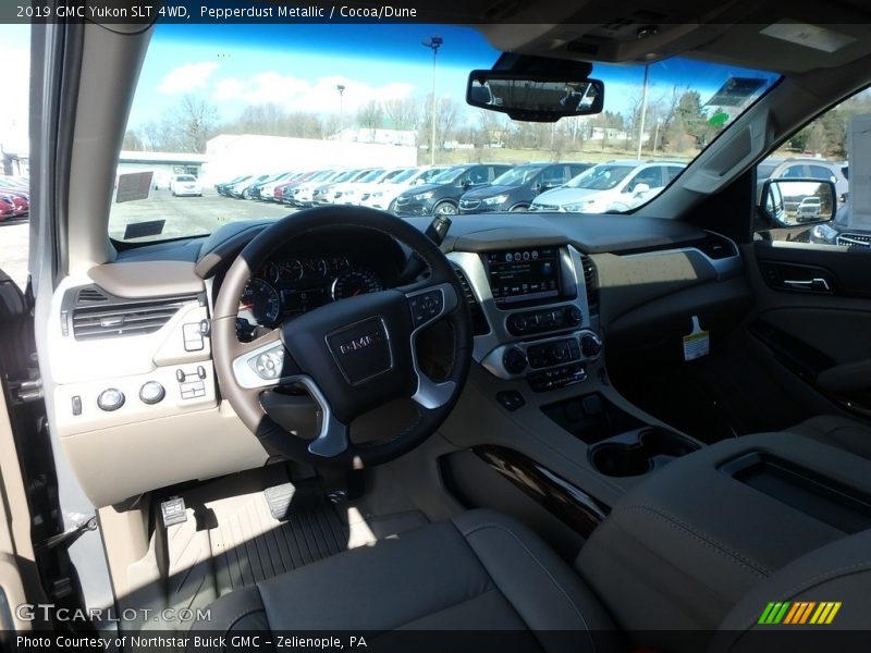 Pepperdust Metallic / Cocoa/Dune 2019 GMC Yukon SLT 4WD