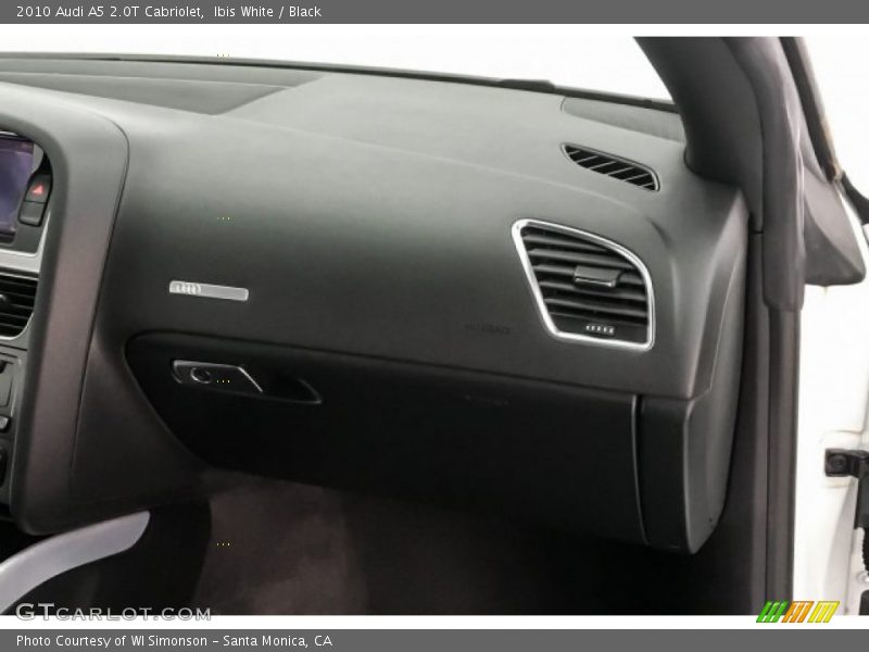 Ibis White / Black 2010 Audi A5 2.0T Cabriolet