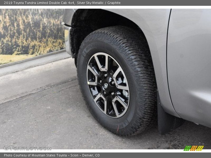 Silver Sky Metallic / Graphite 2019 Toyota Tundra Limited Double Cab 4x4