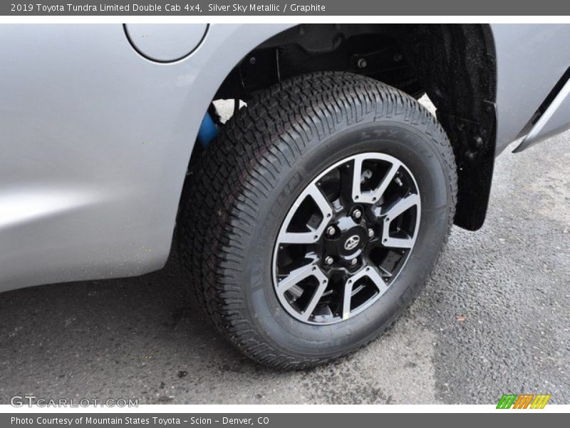 Silver Sky Metallic / Graphite 2019 Toyota Tundra Limited Double Cab 4x4