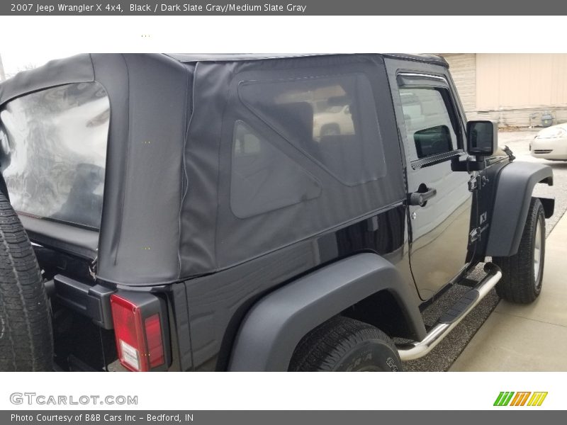 Black / Dark Slate Gray/Medium Slate Gray 2007 Jeep Wrangler X 4x4