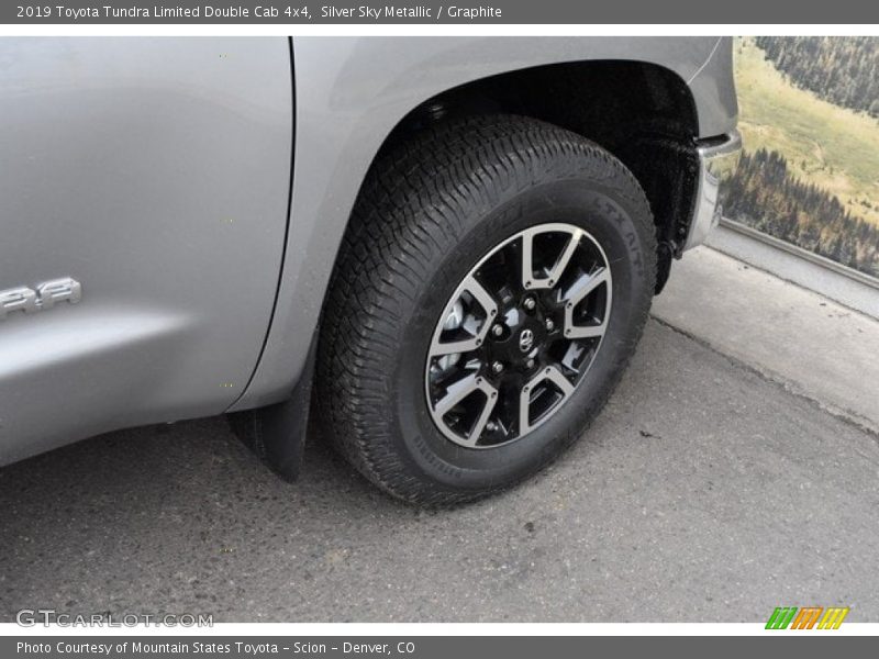 Silver Sky Metallic / Graphite 2019 Toyota Tundra Limited Double Cab 4x4