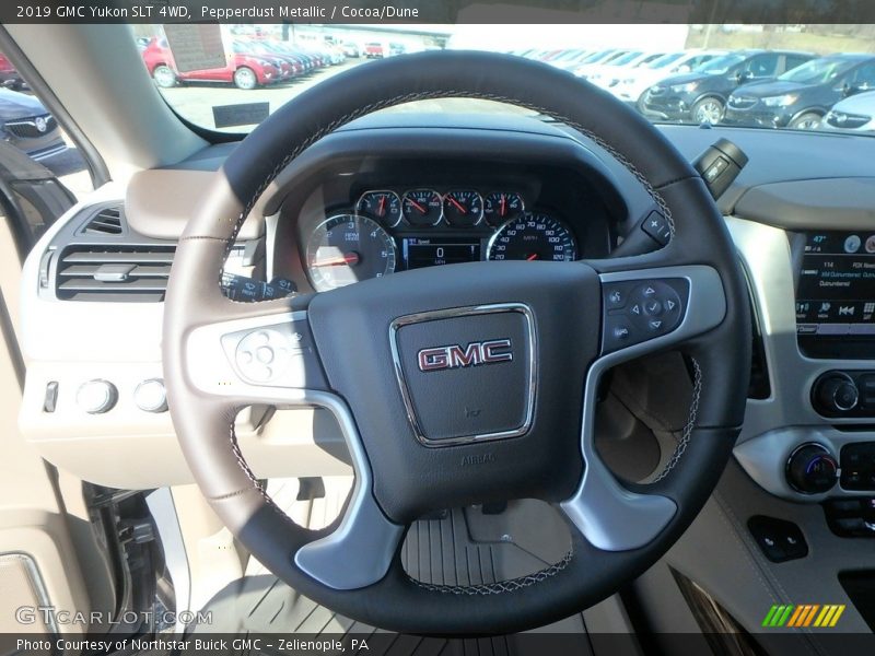 Pepperdust Metallic / Cocoa/Dune 2019 GMC Yukon SLT 4WD