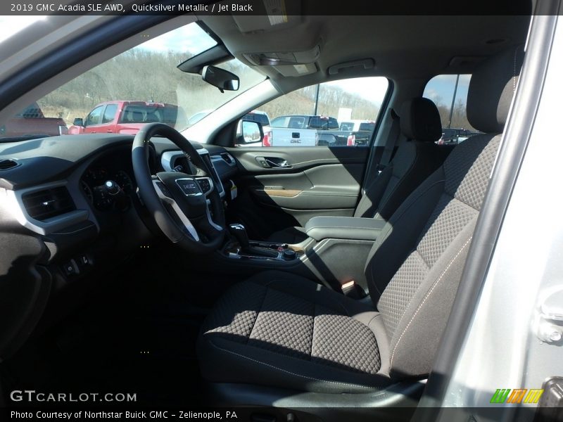 Quicksilver Metallic / Jet Black 2019 GMC Acadia SLE AWD