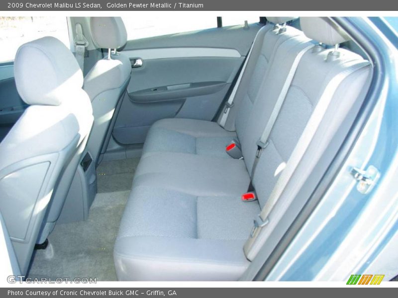 Golden Pewter Metallic / Titanium 2009 Chevrolet Malibu LS Sedan