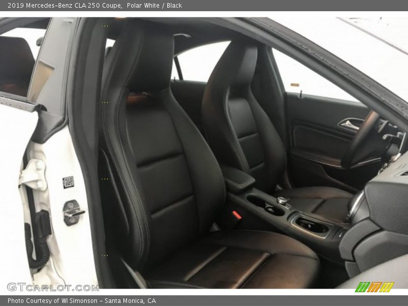 Polar White / Black 2019 Mercedes-Benz CLA 250 Coupe