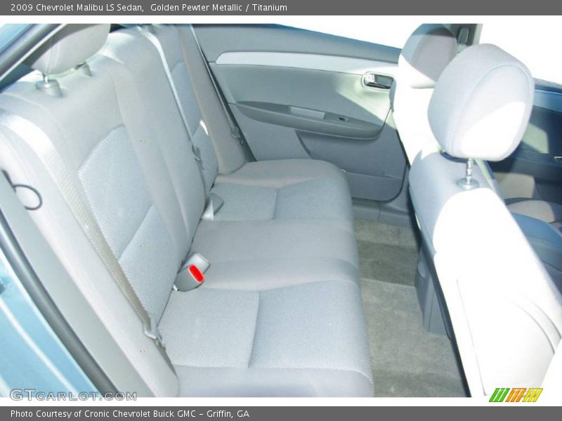Golden Pewter Metallic / Titanium 2009 Chevrolet Malibu LS Sedan