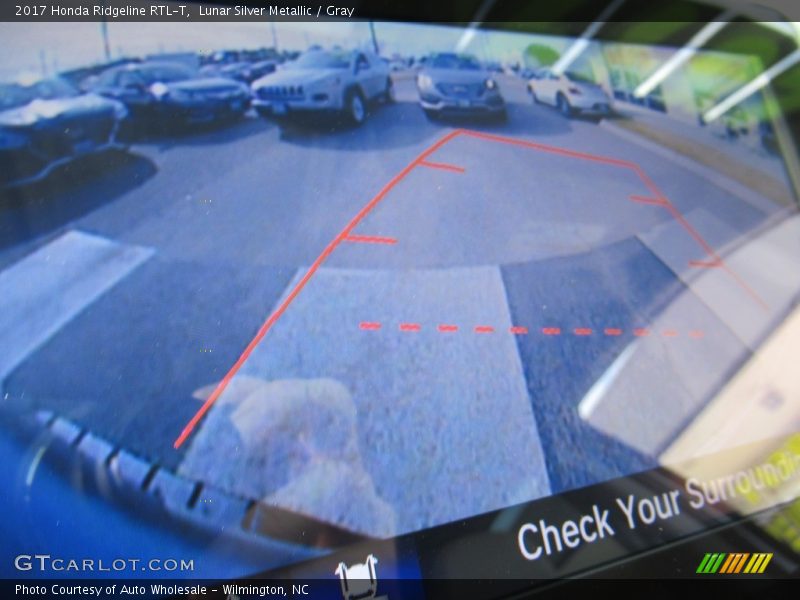 Lunar Silver Metallic / Gray 2017 Honda Ridgeline RTL-T