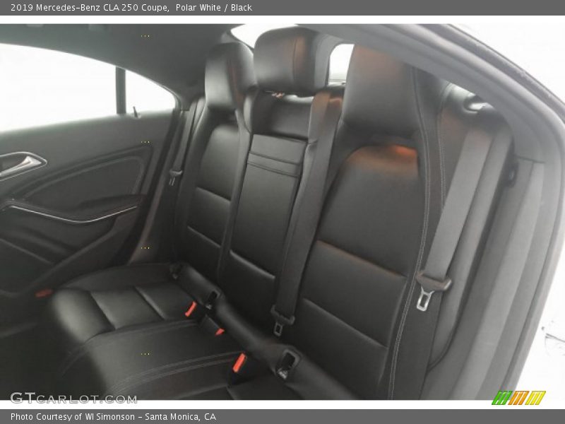 Polar White / Black 2019 Mercedes-Benz CLA 250 Coupe