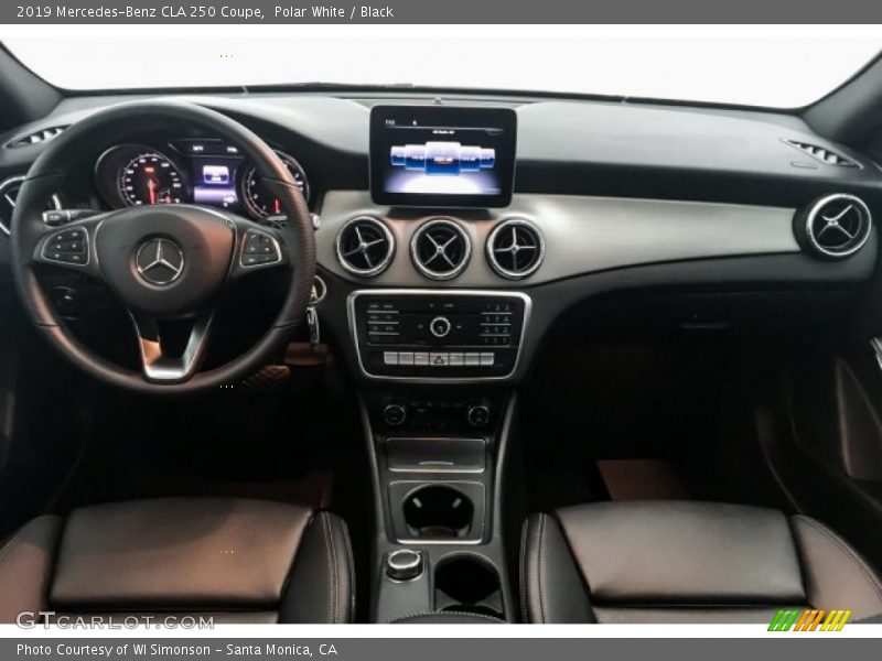 Polar White / Black 2019 Mercedes-Benz CLA 250 Coupe