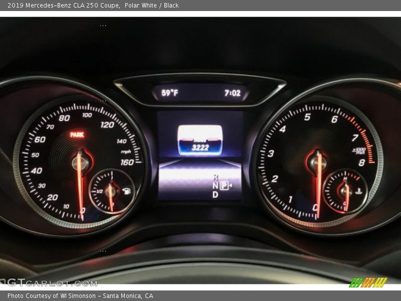 Polar White / Black 2019 Mercedes-Benz CLA 250 Coupe