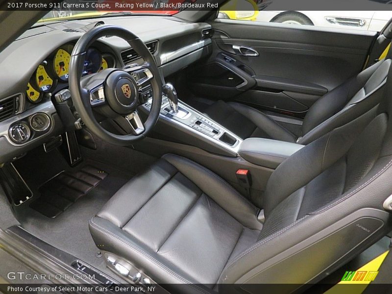  2017 911 Carrera S Coupe Black/Bordeaux Red Interior