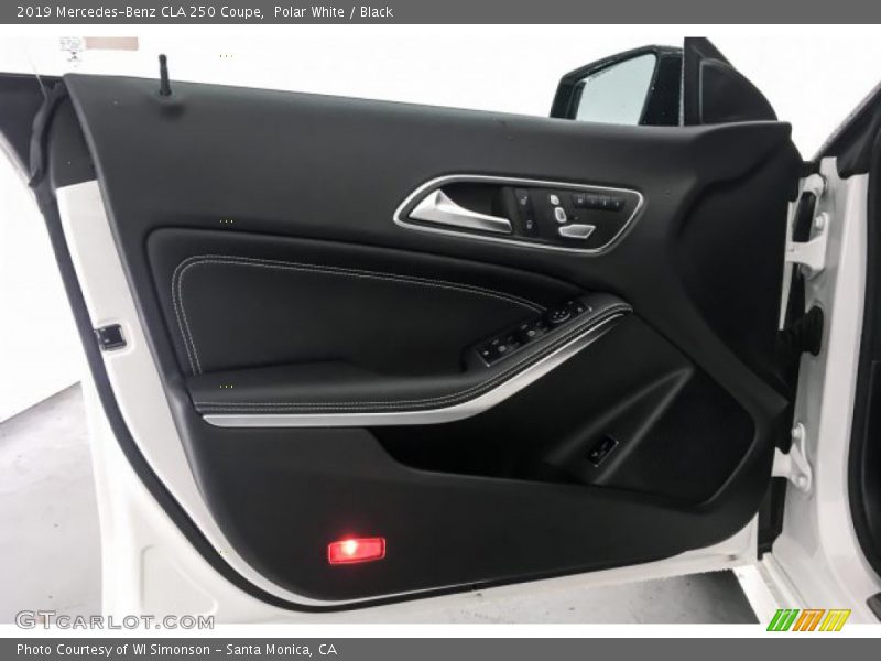 Polar White / Black 2019 Mercedes-Benz CLA 250 Coupe