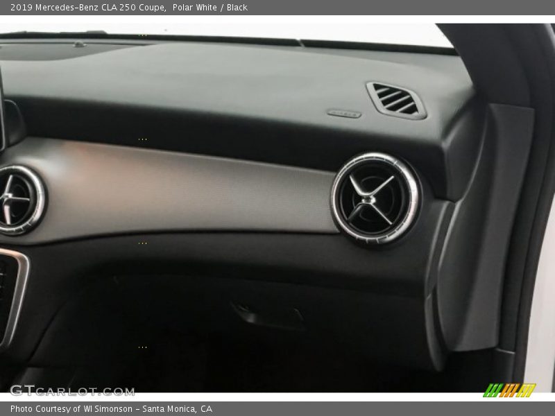 Polar White / Black 2019 Mercedes-Benz CLA 250 Coupe