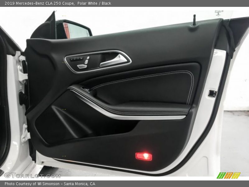Polar White / Black 2019 Mercedes-Benz CLA 250 Coupe