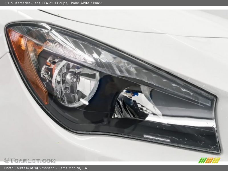 Polar White / Black 2019 Mercedes-Benz CLA 250 Coupe
