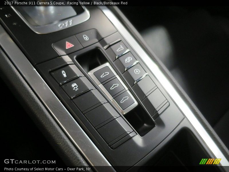 Racing Yellow / Black/Bordeaux Red 2017 Porsche 911 Carrera S Coupe