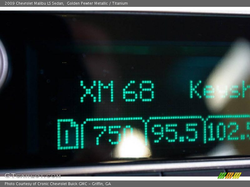 Golden Pewter Metallic / Titanium 2009 Chevrolet Malibu LS Sedan