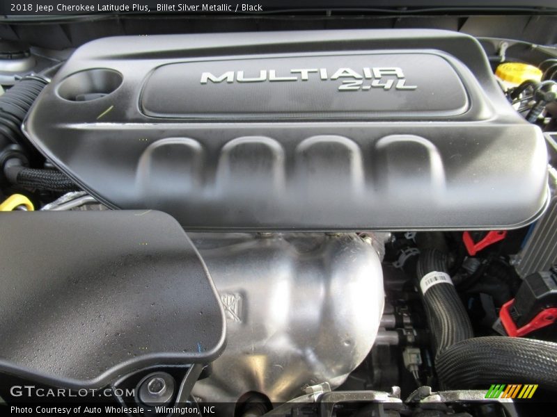 Billet Silver Metallic / Black 2018 Jeep Cherokee Latitude Plus
